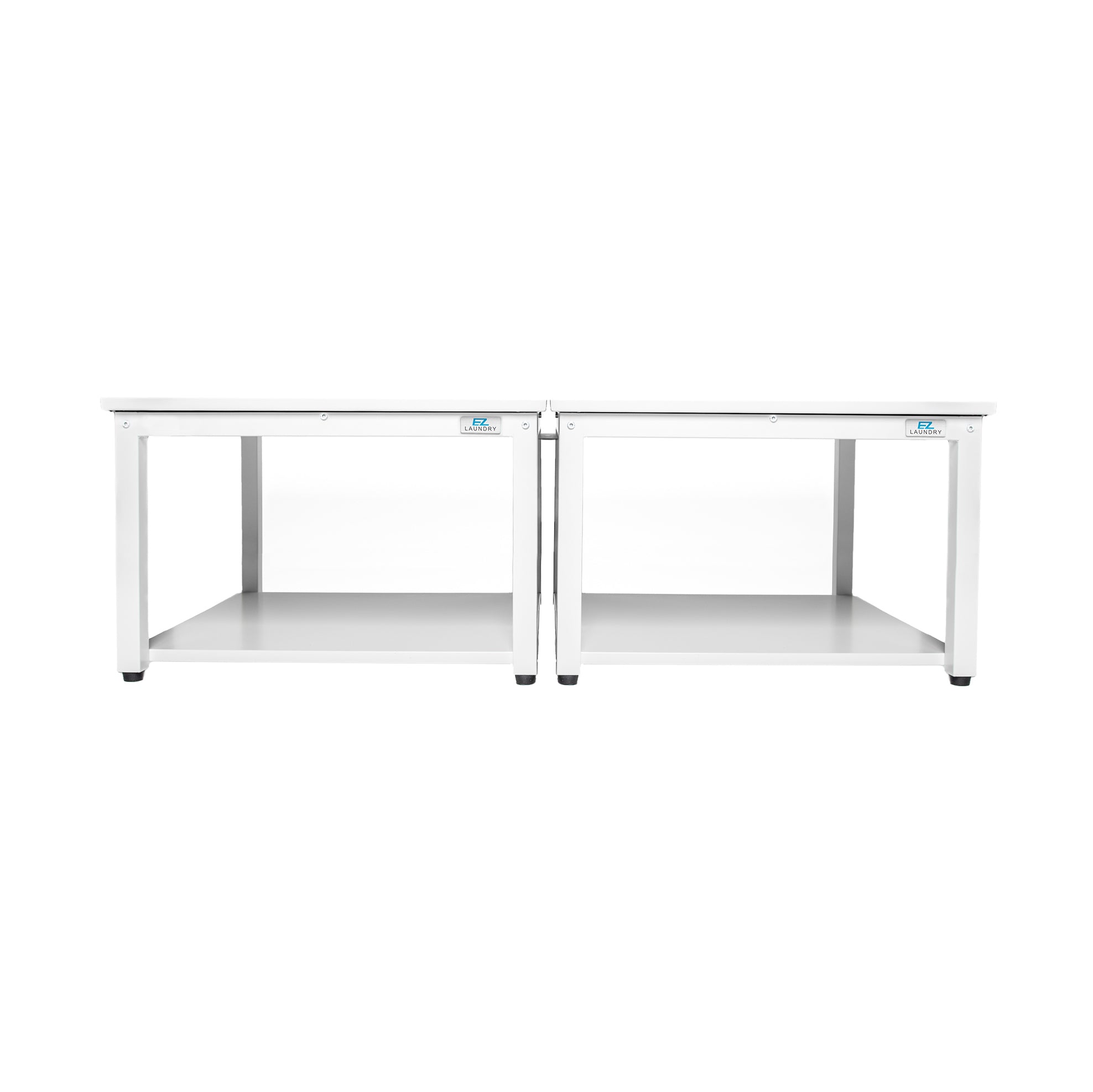 EZ LAUNDRY Universal Fit Washer & Dryer Pedestal with Storage Shelf and Drain Pan - (Standard)