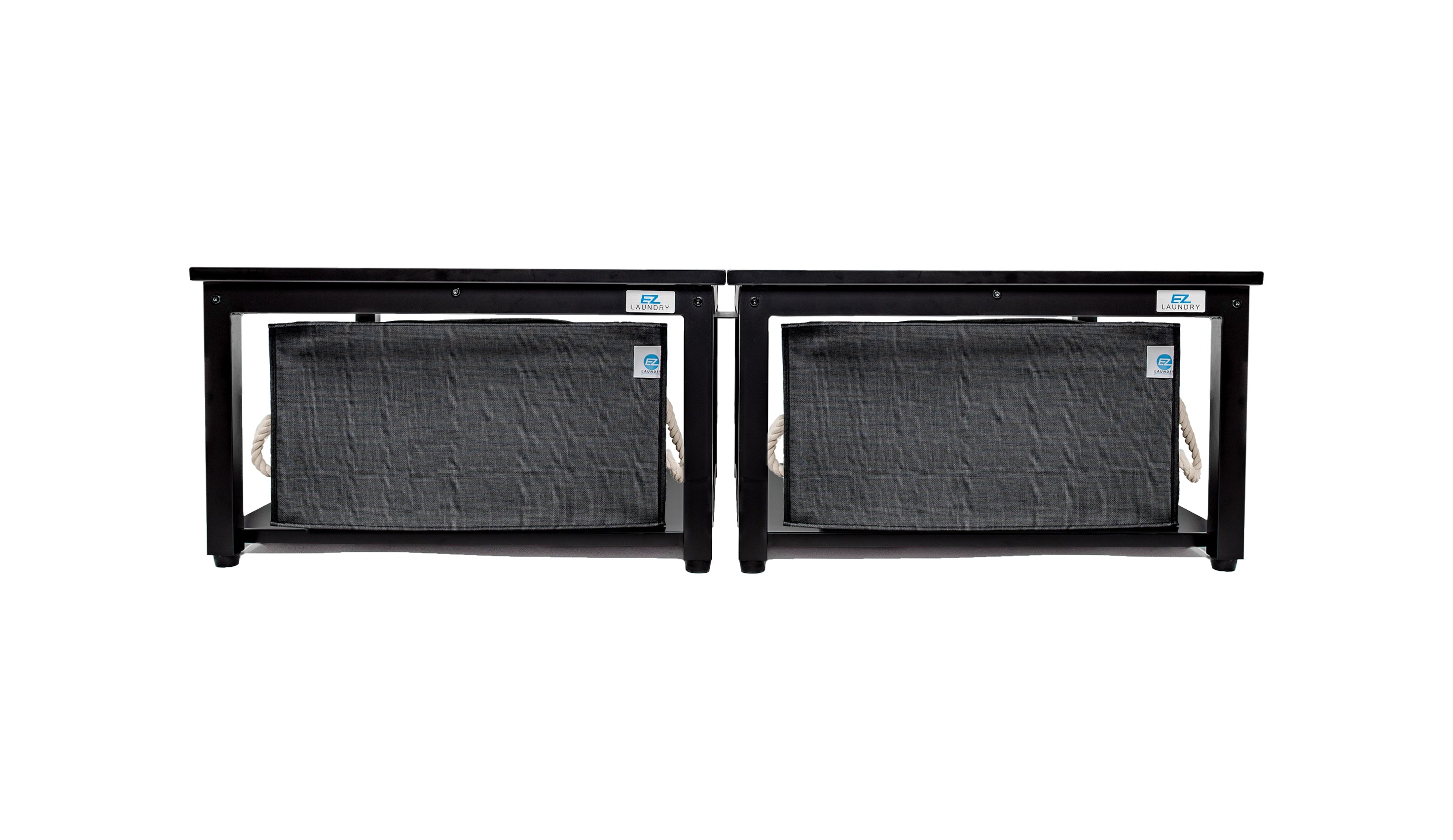 EZ LAUNDRY Universal Fit Washer & Dryer Pedestal with Storage Shelf and Drain Pan - (Standard)