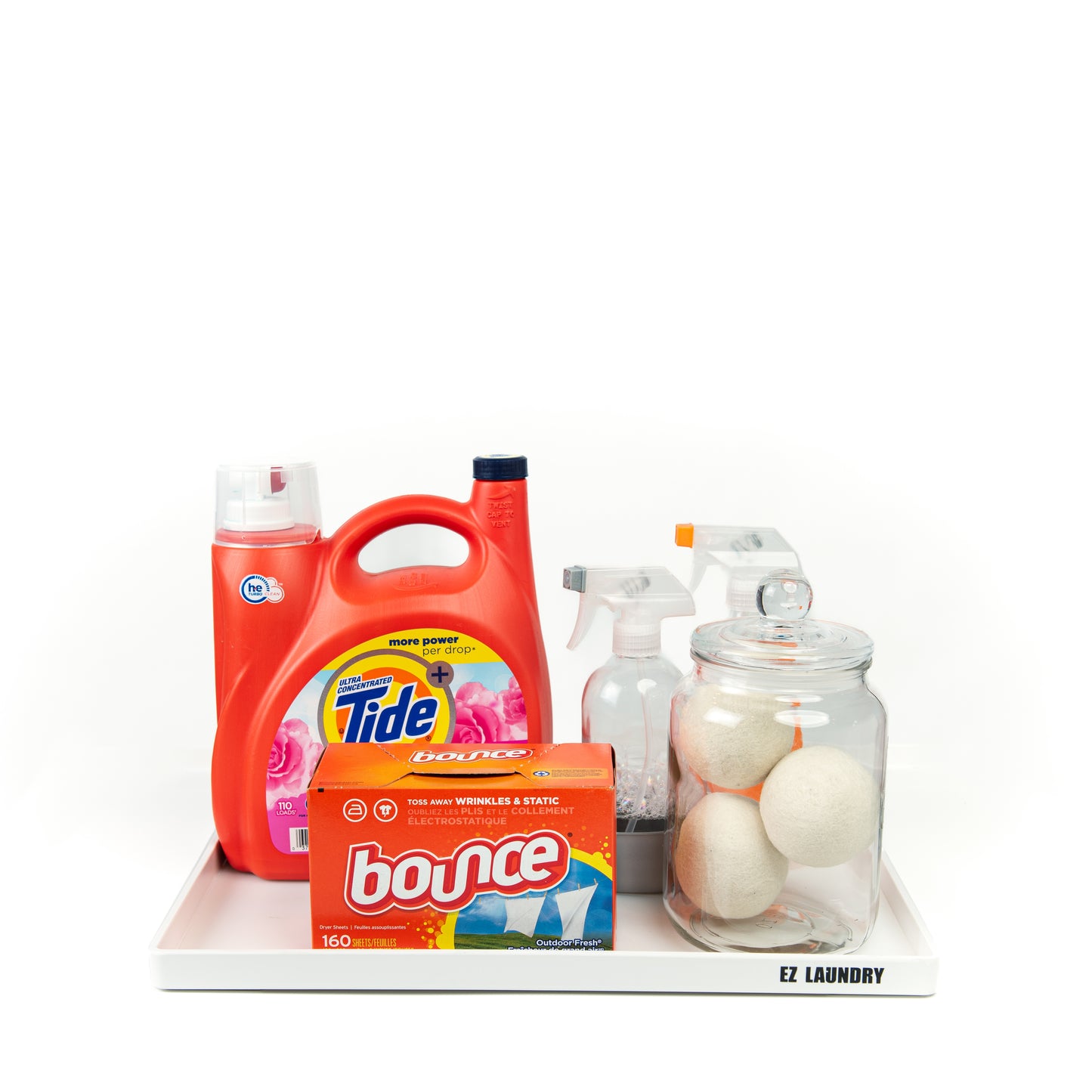 EZ Laundry Tray Organizer for Laundry Supplies