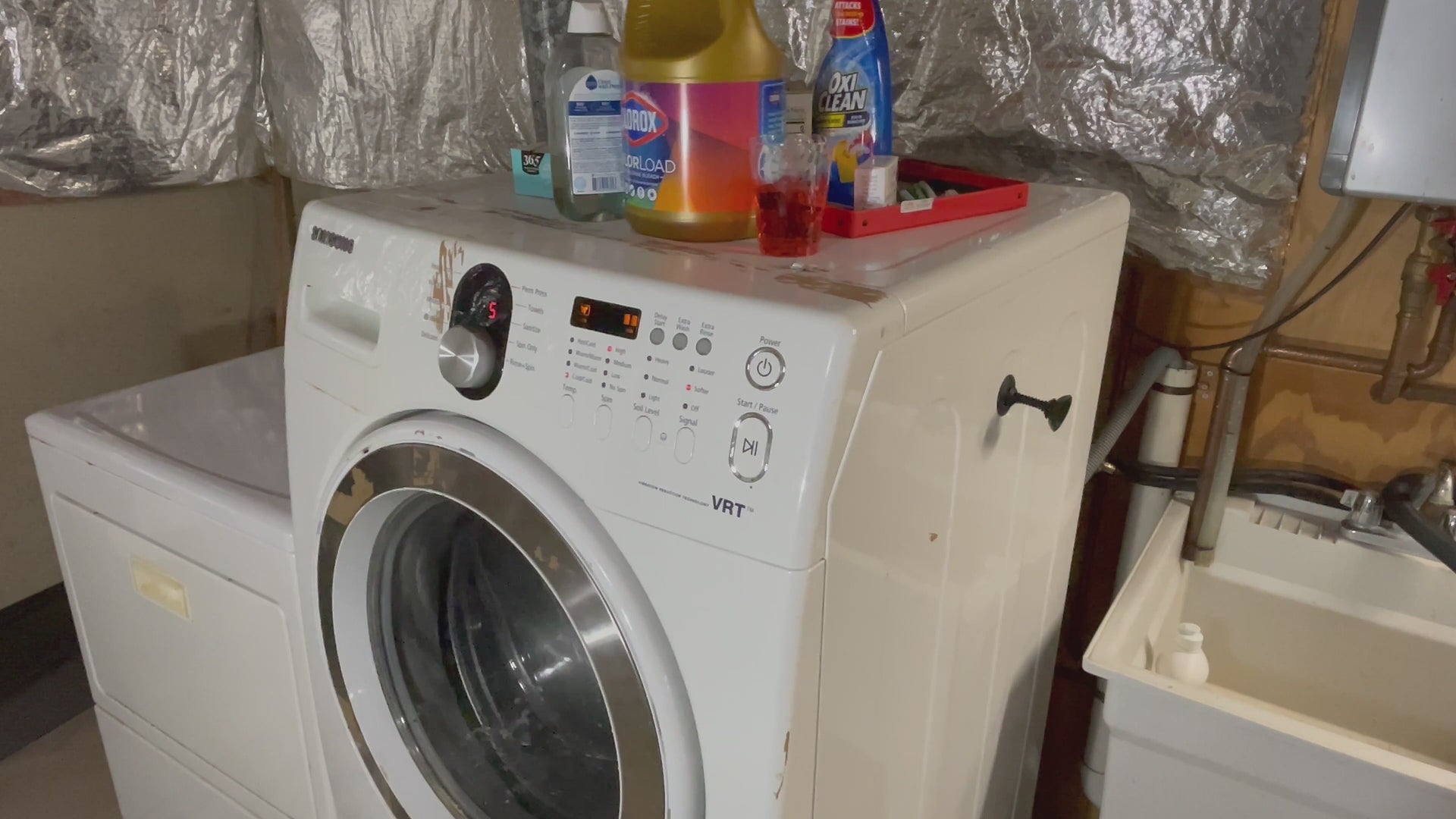 EZ Laundry Anti Vibration Sound Deadening Mat for Washing Machine or Laundry Pedestal (White)